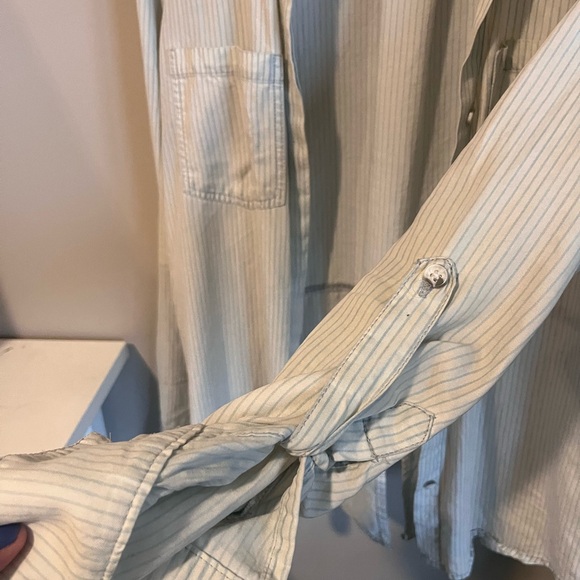 Striped Button-Up Shirt - Picture 3 of 5